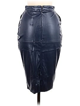 Missguided Faux Leather Skirt (view 2)