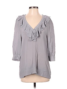 Joie 3/4 Sleeve Silk Top (view 1)