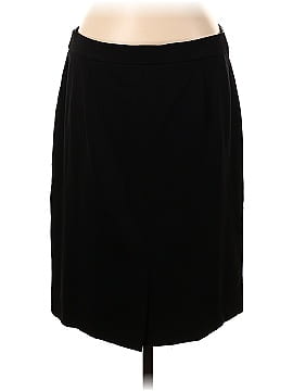 Kasper Faux Leather Skirt (view 2)