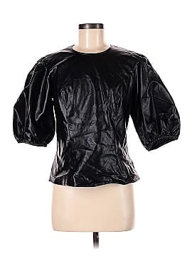 Stella Luce Faux Leather Top (view 1)