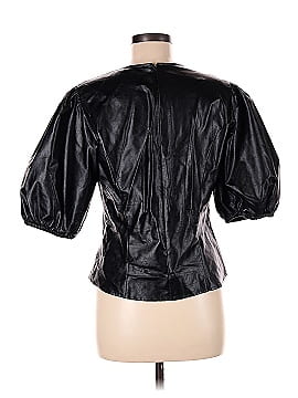 Stella Luce Faux Leather Top (view 2)