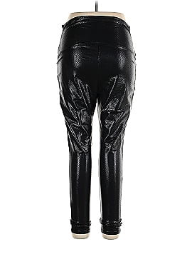 Yummie Faux Leather Pants (view 2)