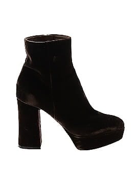 Gianvito Rossi Velvet Ankle Boots (view 1)
