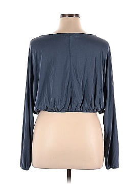 American Eagle Outfitters Long Sleeve Blouse (view 2)