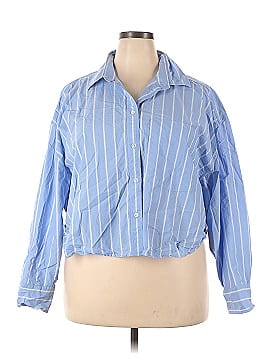 Banana Republic 3/4 Sleeve Button-Down Shirt (view 1)