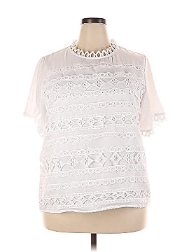 Lucy Avenue Short Sleeve Blouse (view 1)