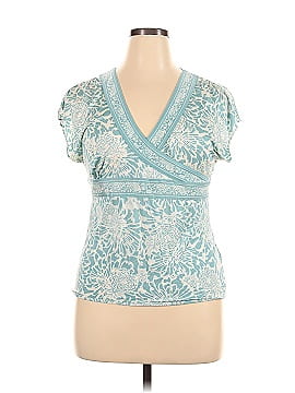 Banana Republic Short Sleeve Silk Top (view 1)