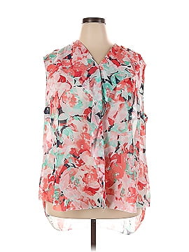 Liz Claiborne Short Sleeve Blouse (view 1)