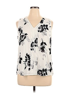 White House Black Market Sleeveless Blouse (view 1)