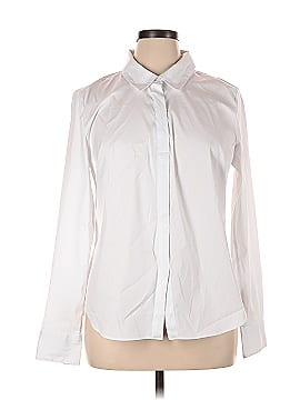 SPANX Long Sleeve Button-Down Shirt (view 1)