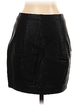 Free People Faux Leather Skirt (view 2)