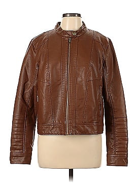 A New Day Faux Leather Jacket (view 1)