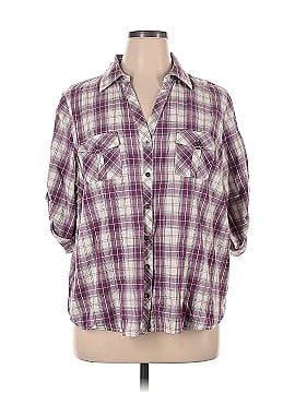 SONOMA life + style Short Sleeve Button-Down Shirt (view 1)