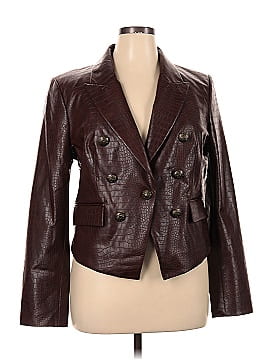 Veronica Beard Faux Leather Jacket (view 1)