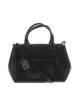 Lauren by Ralph Lauren Leather Satchel (view 1)