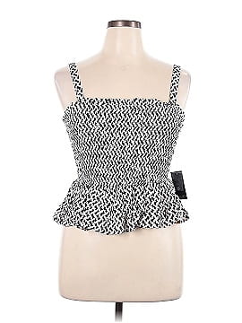 ELOQUII Sleeveless Blouse (view 1)