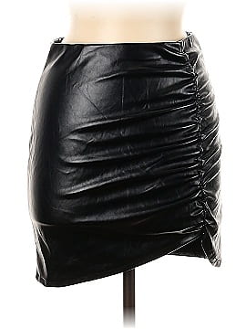 Assorted Brands Faux Leather Skirt (view 1)