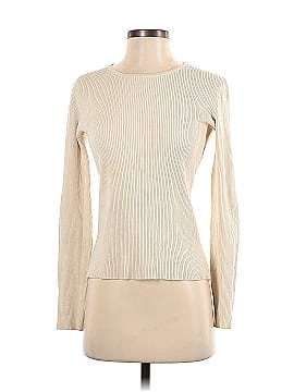 Evie Silk Pullover Sweater (view 1)