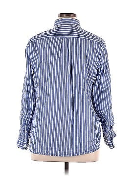 J.Crew Factory Store 3/4 Sleeve Button-Down Shirt (view 2)