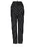 Shein Stripes Black Casual Pants Size 2 - photo 2