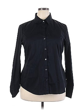 Calvin Klein Long Sleeve Button-Down Shirt (view 1)