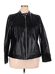 City Chic Faux Leather Jacket