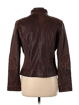 Raffaelo Leather Vintage Leather Jacket (view 2)