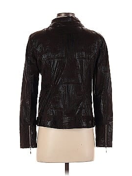 MULTIPLES Faux Leather Jacket (view 2)