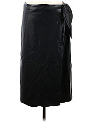 The Drop Faux Leather Skirt