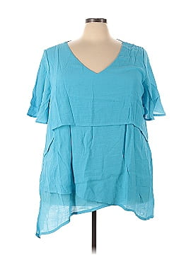 Avenue Short Sleeve Blouse (view 1)