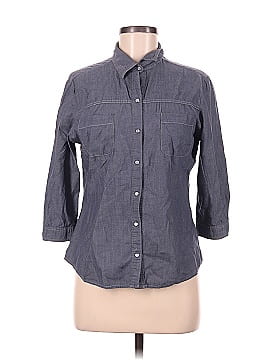 Patprimo 3/4 Sleeve Button-Down Shirt (view 1)