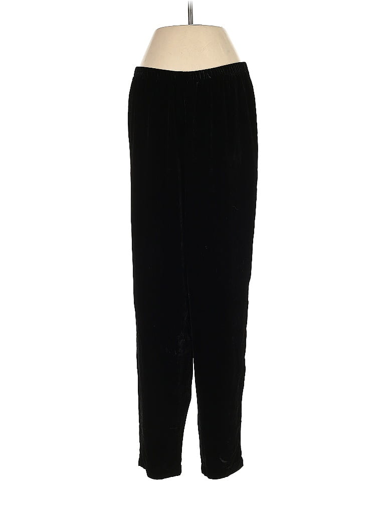 Pre-owned Eileen Fisher Casual Pants In Black
