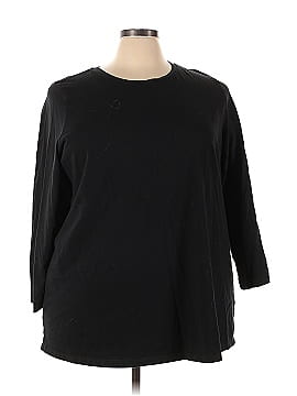 Woman Within 3/4 Sleeve T-Shirt (view 1)