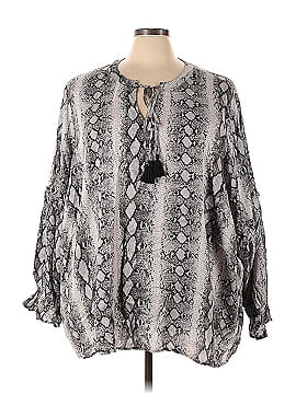 Lane Bryant Long Sleeve Blouse (view 1)