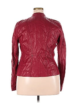 Kenneth Cole REACTION Faux Leather Jacket (view 2)