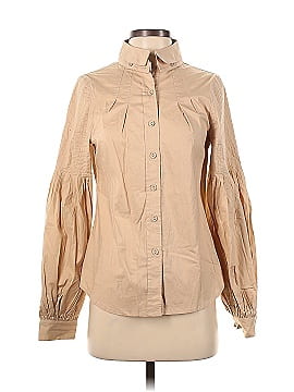 BCBGMAXAZRIA Long Sleeve Button-Down Shirt (view 1)