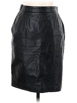 Pelle Cuir Leather Skirt (view 1)