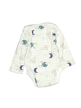 Cloud Island Long Sleeve Onesie (view 2)