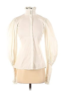 Caroline Constas Long Sleeve Button-Down Shirt (view 1)