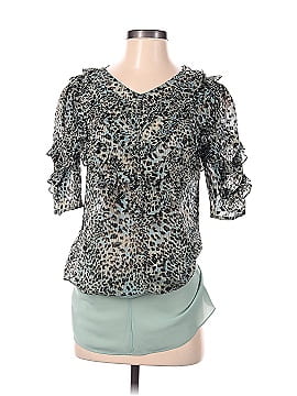 Rebecca Taylor Short Sleeve Blouse (view 1)