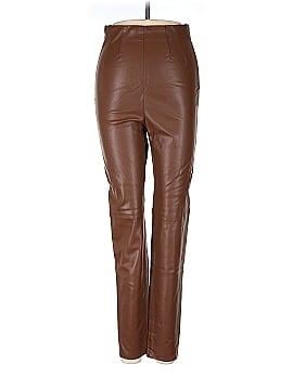 Zara Faux Leather Pants (view 1)