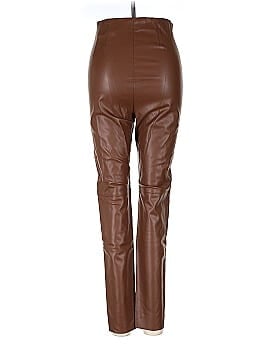 Zara Faux Leather Pants (view 2)