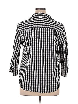 Anne Klein 3/4 Sleeve Button-Down Shirt (view 2)