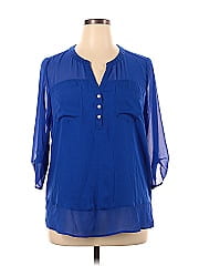 Express Outlet 3/4 Sleeve Blouse