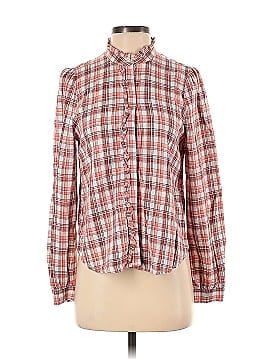 Ann Taylor LOFT Long Sleeve Button-Down Shirt (view 1)