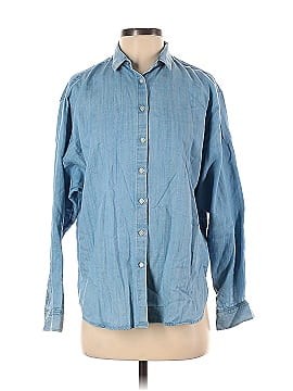 Ann Taylor LOFT Long Sleeve Button-Down Shirt (view 1)