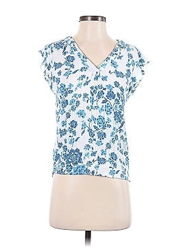 Cynthia Rowley Short Sleeve Blouse (view 1)