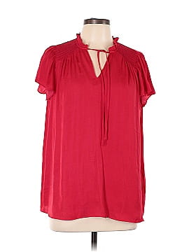 RACHEL Rachel Roy Short Sleeve Blouse (view 1)