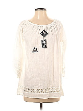 Blanc du Nil Long Sleeve Blouse (view 1)