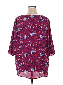 Ava & Viv 3/4 Sleeve Blouse (view 2)